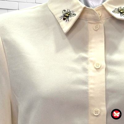 **HOY** Camisa de manga larga con bordados VERO MODA Talla S