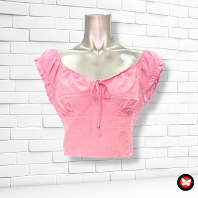 Blusa cropped PRIMARK CARES Talla 38