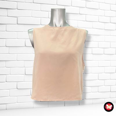 Blusa cropped sin mangas ASOS Talla 36