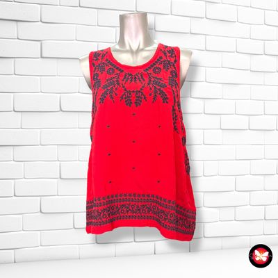 Blusa de tirantes con bordados PEPE JEANS Talla M