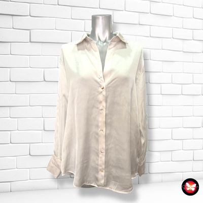 Camisa de satén ZARA Talla M (grande)
