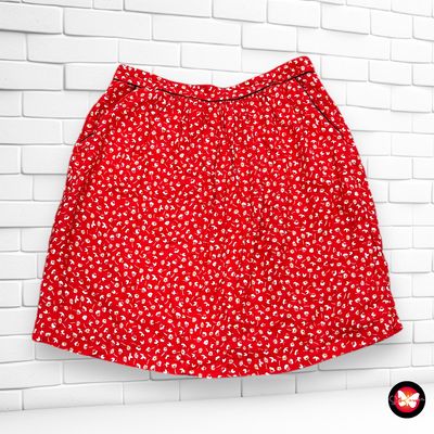 Falda con florecitas PROMOD Talla M