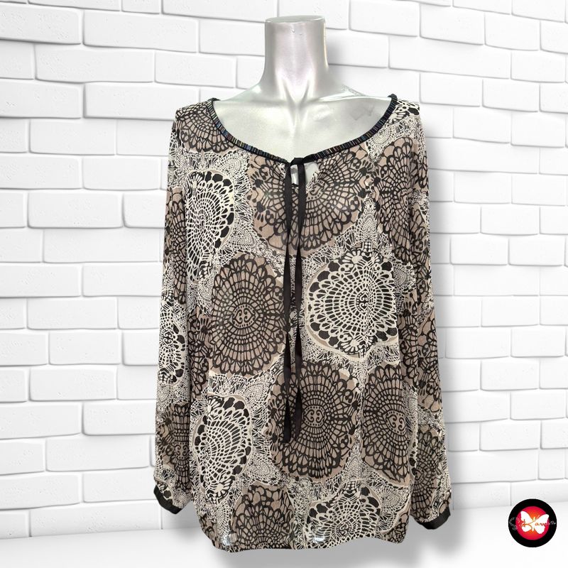 **HOY** Blusa traslúcida con canutillos SOON Talla 44 (16UK)