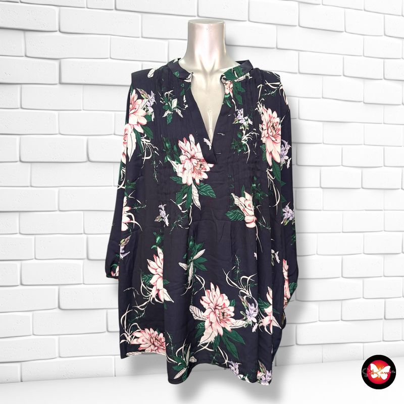 **HOY** Blusa de manga larga con flores KALEIDOSCOPE Talla 50