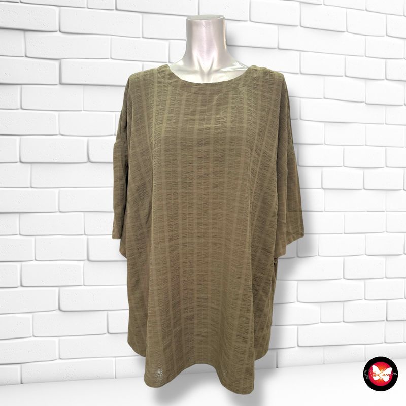 **HOY** Blusa de manga corta con relieve TU WOMAN Talla 52 (24UK)
