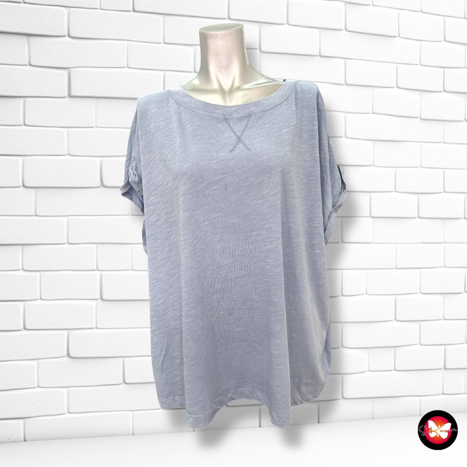 Camiseta de manga corta básica AND / OR Talla 46 (18UK) (grande)