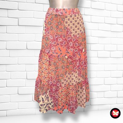 Falda larga de gasa BONMARCHÉ Talla 44 (16UK)