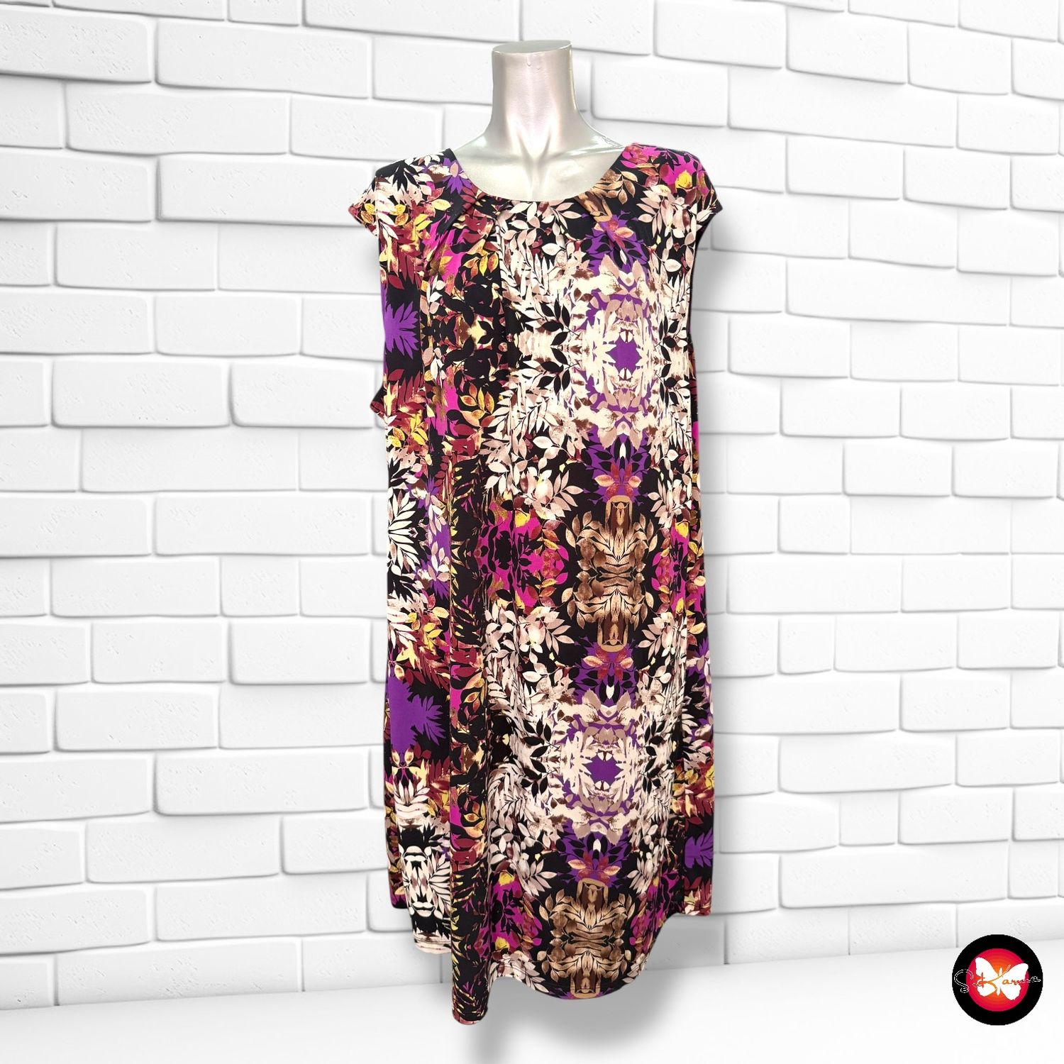**HOY** Vestido sin mangas estampado WALLIS Talla L (grande)