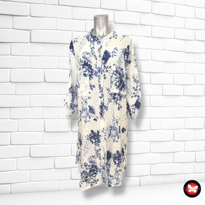 **HOY** Vestido camisero con flores Talla M/L