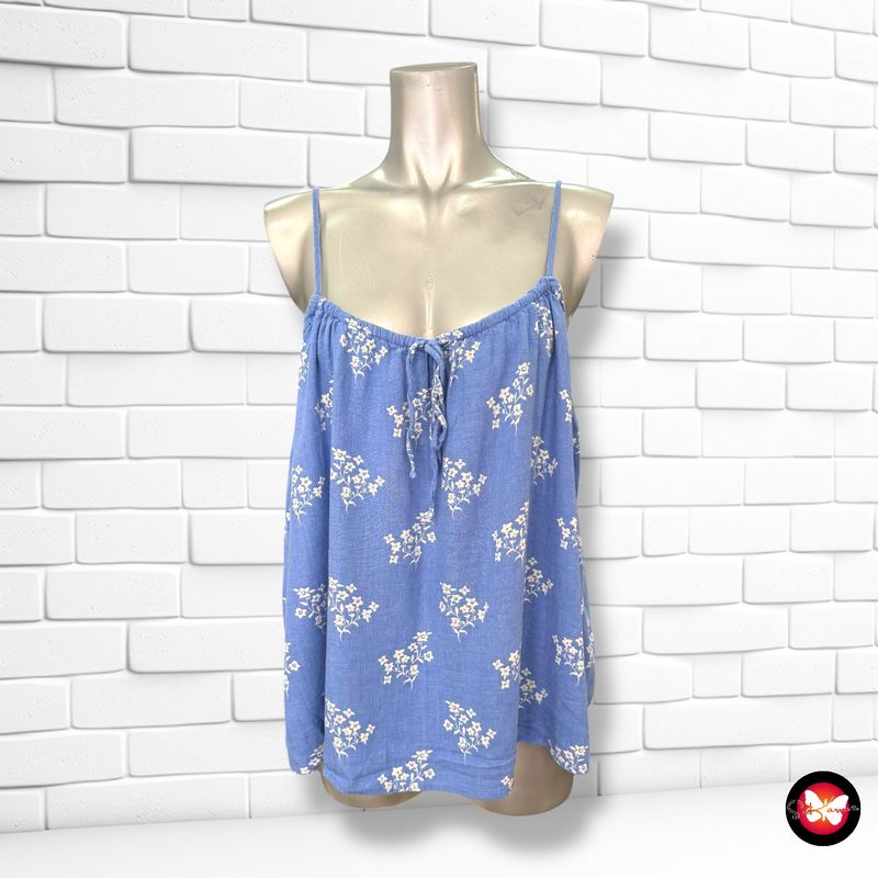 **HOY** Blusa de tirantes con florecitas H&amp;M Talla L (grande)