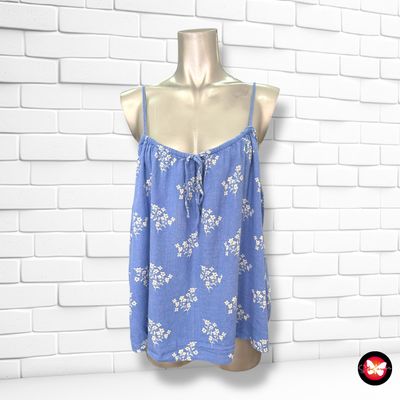 Blusa de tirantes con florecitas H&amp;M Talla L (grande)