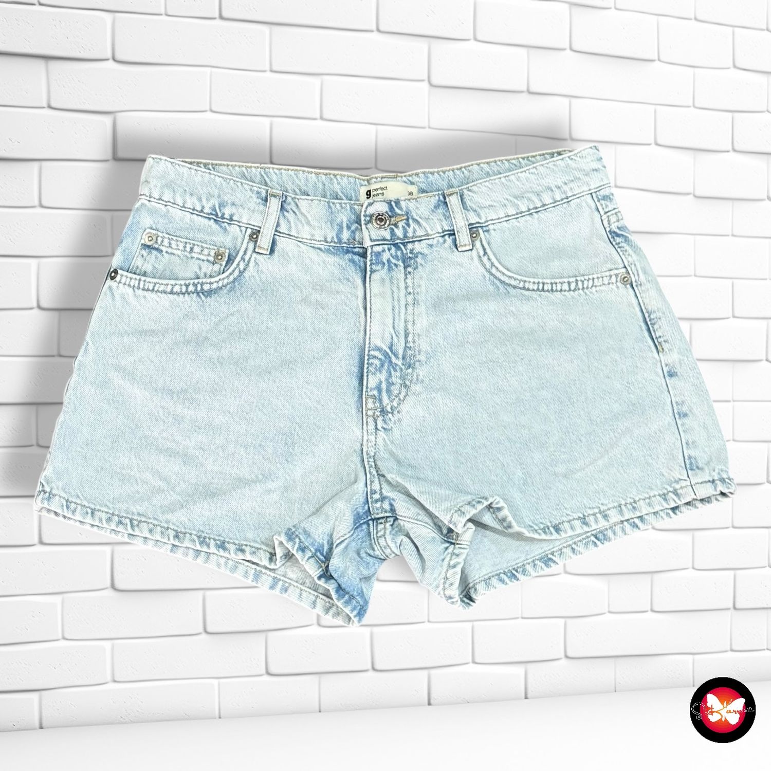 Short vaquero GINA TRICOT Talla 38