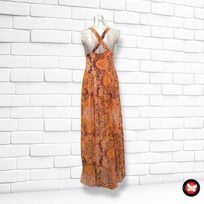 Vestido largo étnico XHILARATION Talla S