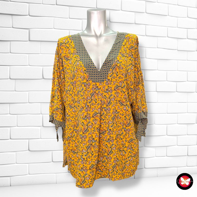 **HOY** Blusa de media manga PROMOD Talla Talla 44