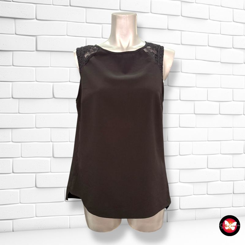 **HOY** Blusa sin mangas con encaje .OBJECT Talla 36