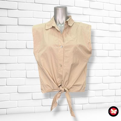 **HOY** Camisa sin mangas con lazo AMBIKA Talla M/L