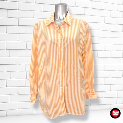 **HOY** Camisa de manga larga de rayitas L.O.O.G by H&amp;M Talla 38