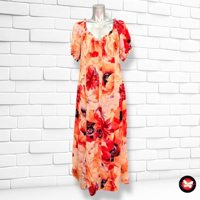 **HOY** Vestido midi escote barco H&amp;M Talla L