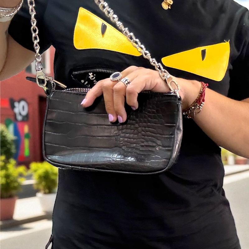 **HOY** Mini bolso de noche BERSHKA