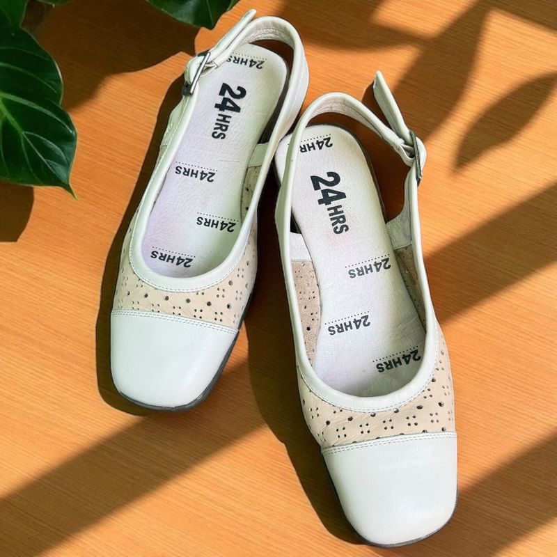 **HOY** Sandalias de piel 24HRS T37