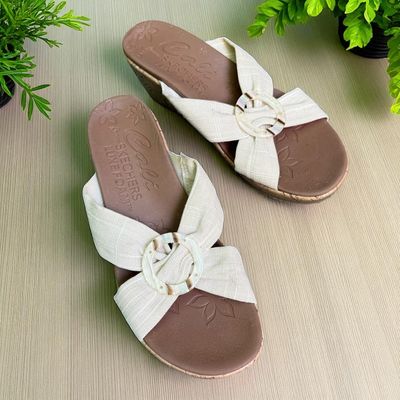 Sandalias de cuña CALI FROM SKECHERS T39