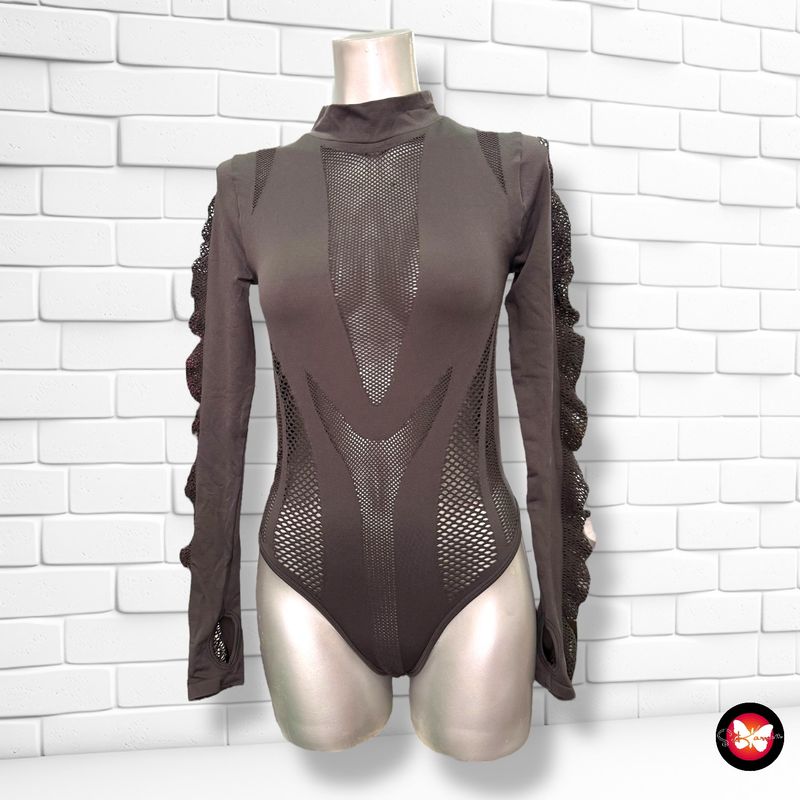 **HOY** Body deportivo con transparencias Talla M