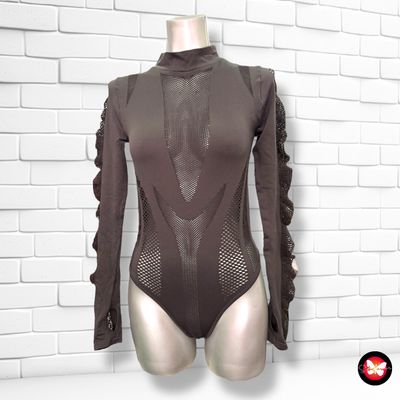 **HOY** Body deportivo con transparencias Talla M