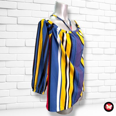 **HOY** Blusa escote barco de rayitas YOINS Talla 40/42 (grande)