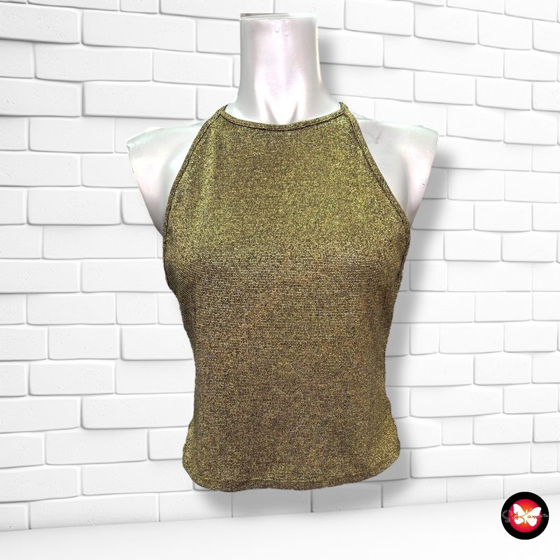 **HOY** Blusa de noche de lurex DIVIDED Talla M