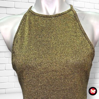 **HOY** Blusa de noche de lurex DIVIDED Talla M