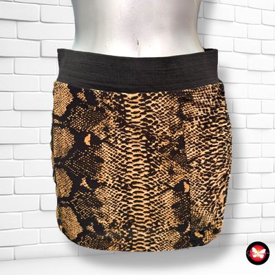 **HOY** Falda de noche de serpiente AMISU Talla 36