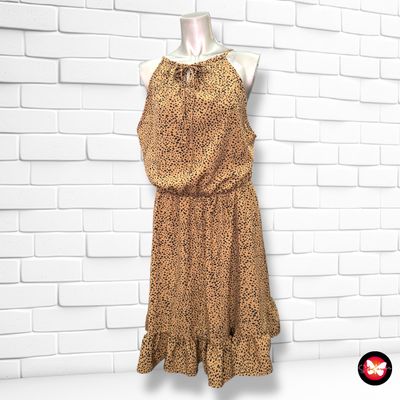**HOY** Vestido halter estampado SHEIN Talla L (grande)