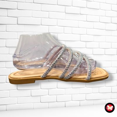 **HOY** Sandalias chatitas con brillo PRIMARK T38