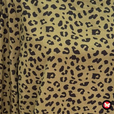 **HOY** Blusa de media manga animal print Talla XL