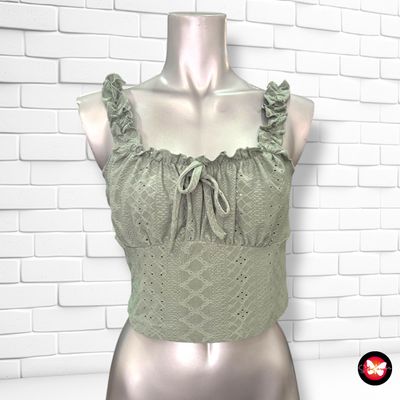 **HOY** Blusa cropped caladita SHEIN Talla M