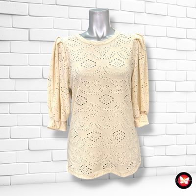 **HOY** Blusa caladita de mangas abullonadas LADIES FASHION Talla M