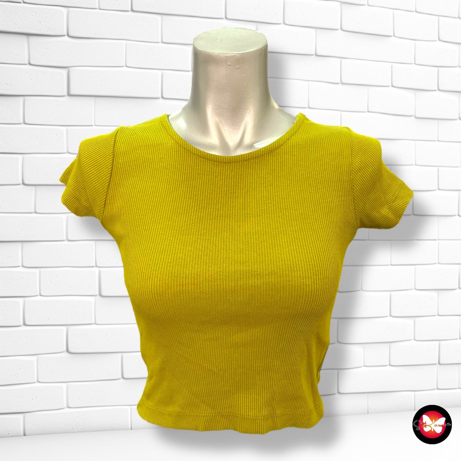 **HOY** Camiseta canalé MY BUKLE Talla S