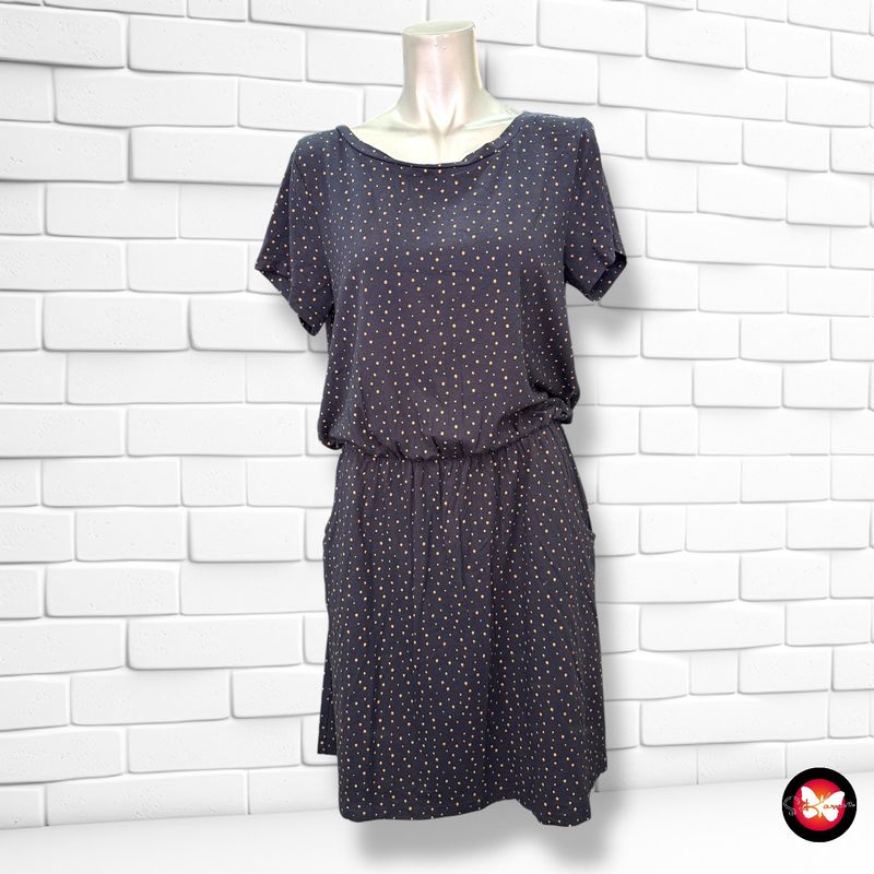 **HOY** Vestido de manga corta de lunares Talla M/L