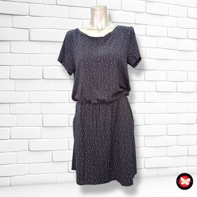**HOY** Vestido de manga corta de lunares Talla M/L