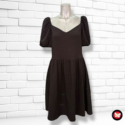 **HOY** Vestido de manga corta escote barco H&amp;M Talla L