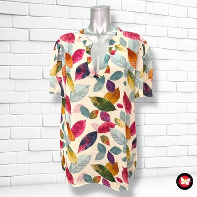 **HOY** Blusa de manga corta estampada MUSTHAVES by ELJA Talla L/XL
