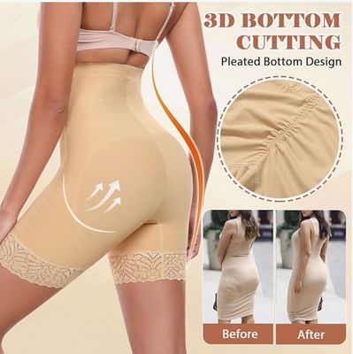 **HOY** Braga Faja Reductora Mujer Pantalones, Cintura Alta Body Shaper Invisible, Antirozaduras Culotte · Talla S