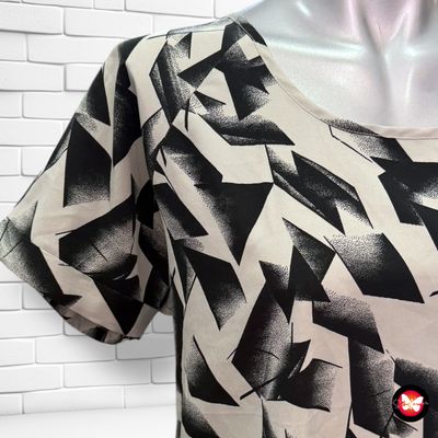 **HOY** Blusa de manga corta estampada JAZLYN Talla S