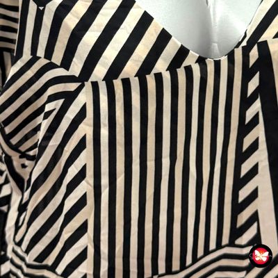 **HOY** Blusa sin mangas estampado rayas WALLIS Talla 40