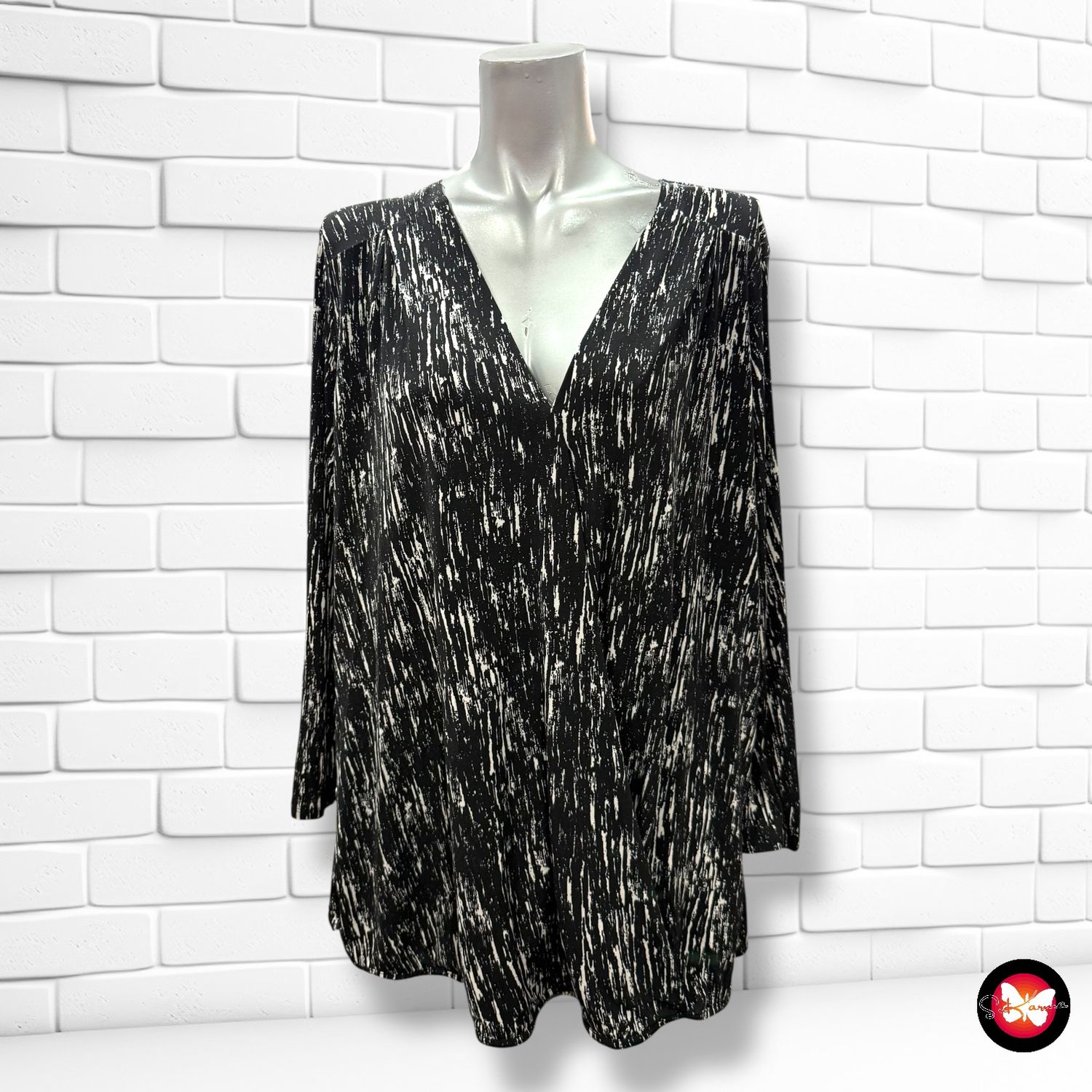 Blusa de media manga PAPAYA WEEKEND Talla 48 (20UK)