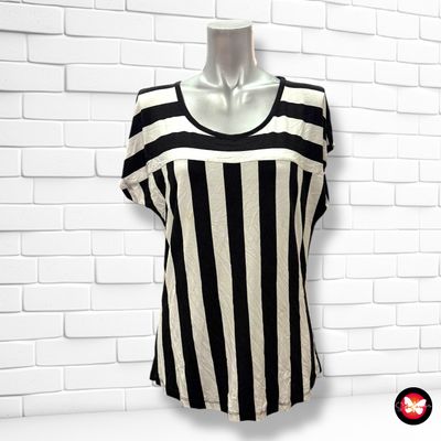 **HOY** Camiseta de manga corta de rayas FLAME Talla XL (pequeña)