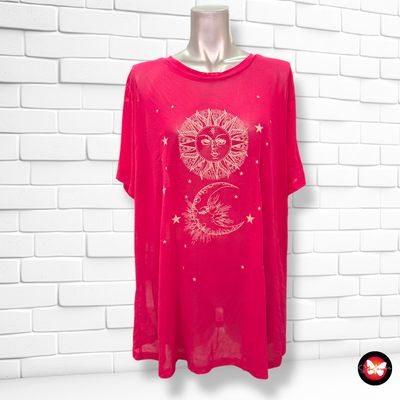 **HOY** Blusa de manga corta traslúcida SHEIN CURVE Talla 2XL