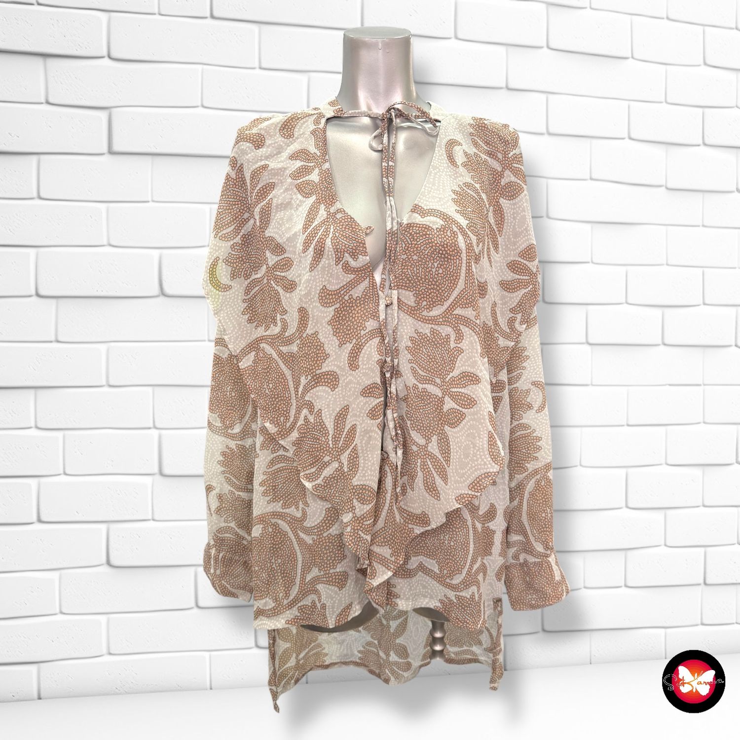 Blusa fluida SUPERSTAR Talla 36 (grande)