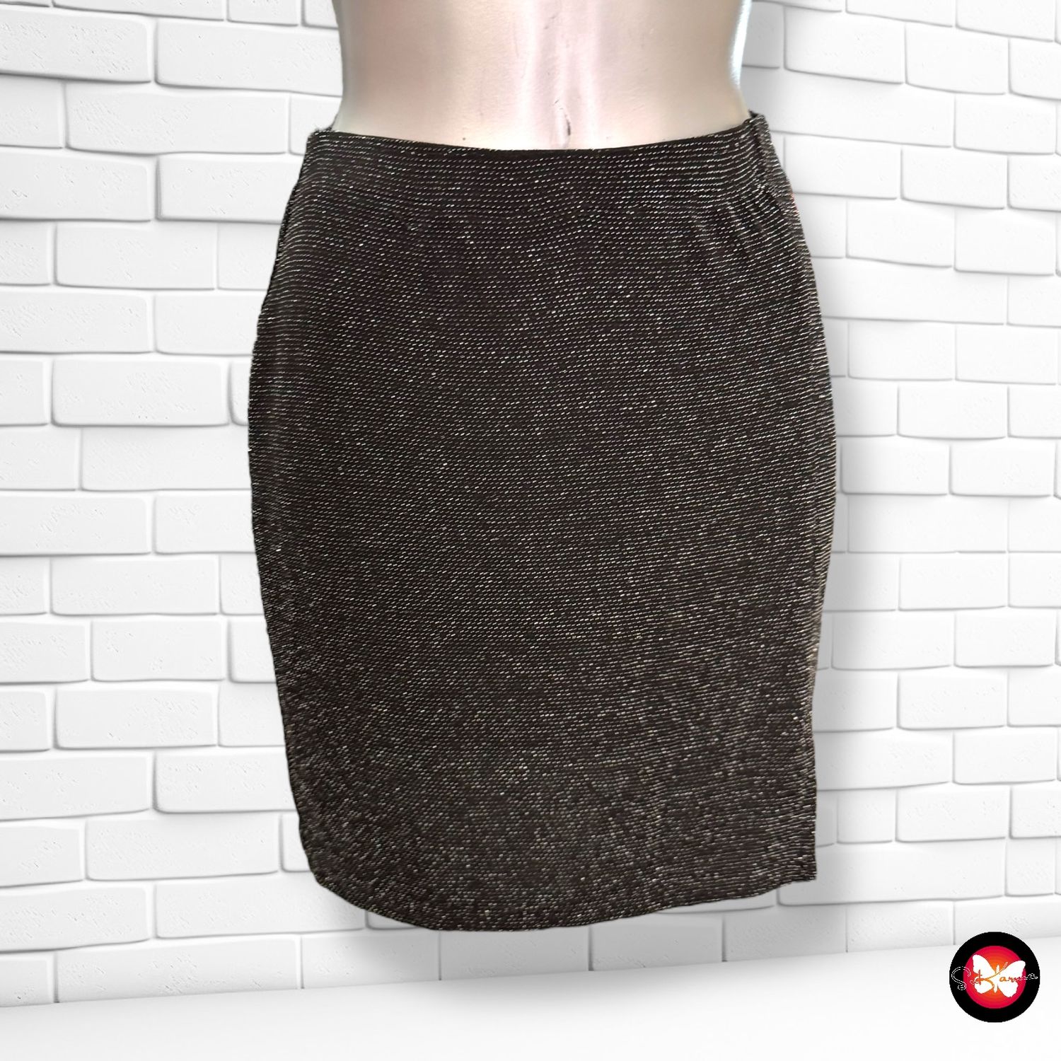 Falda de noche de lurex FB SISTER Talla L