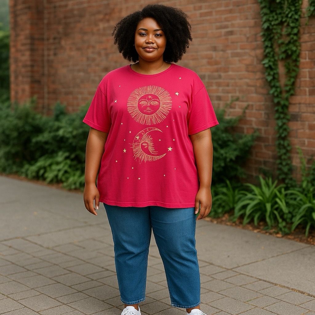 Blusa de manga corta traslúcida SHEIN CURVE Talla 2XL
